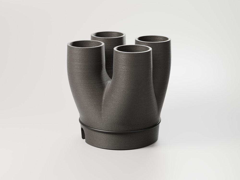 Schlauchadapter mit vier 25-mm-Abgängen