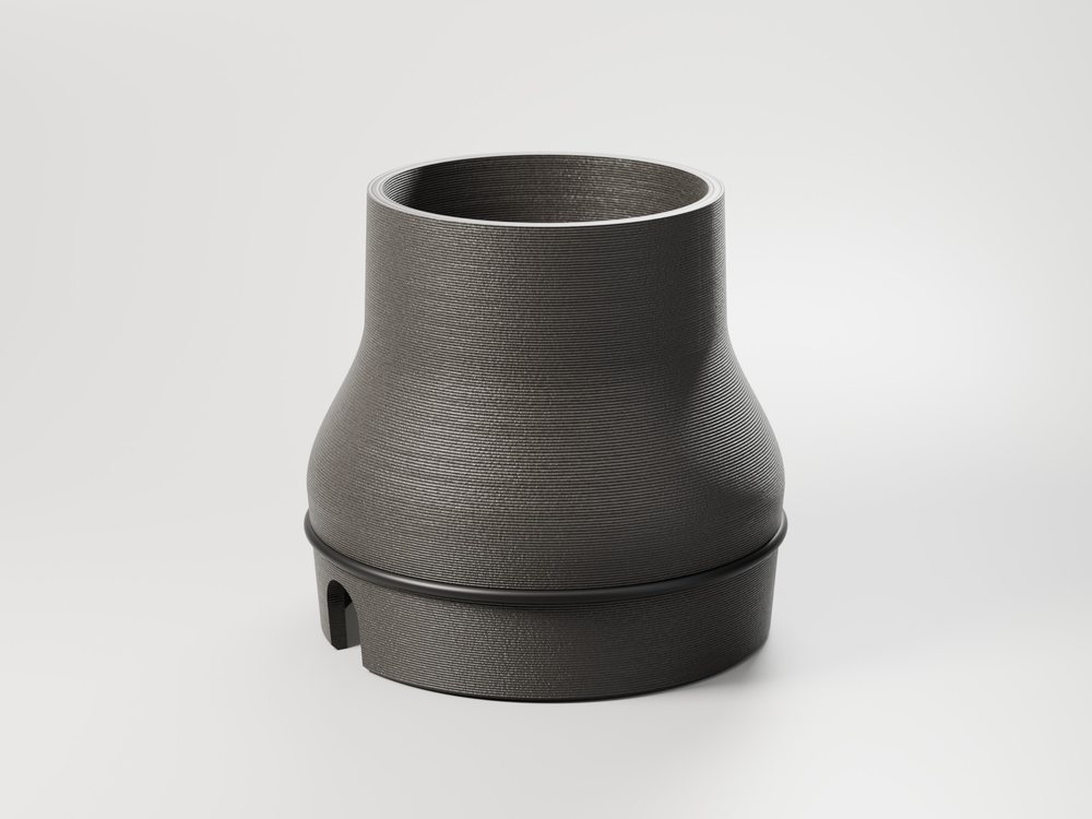 Schlauchadapter mit 42-mm-Abgang